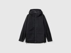 Padded short parka