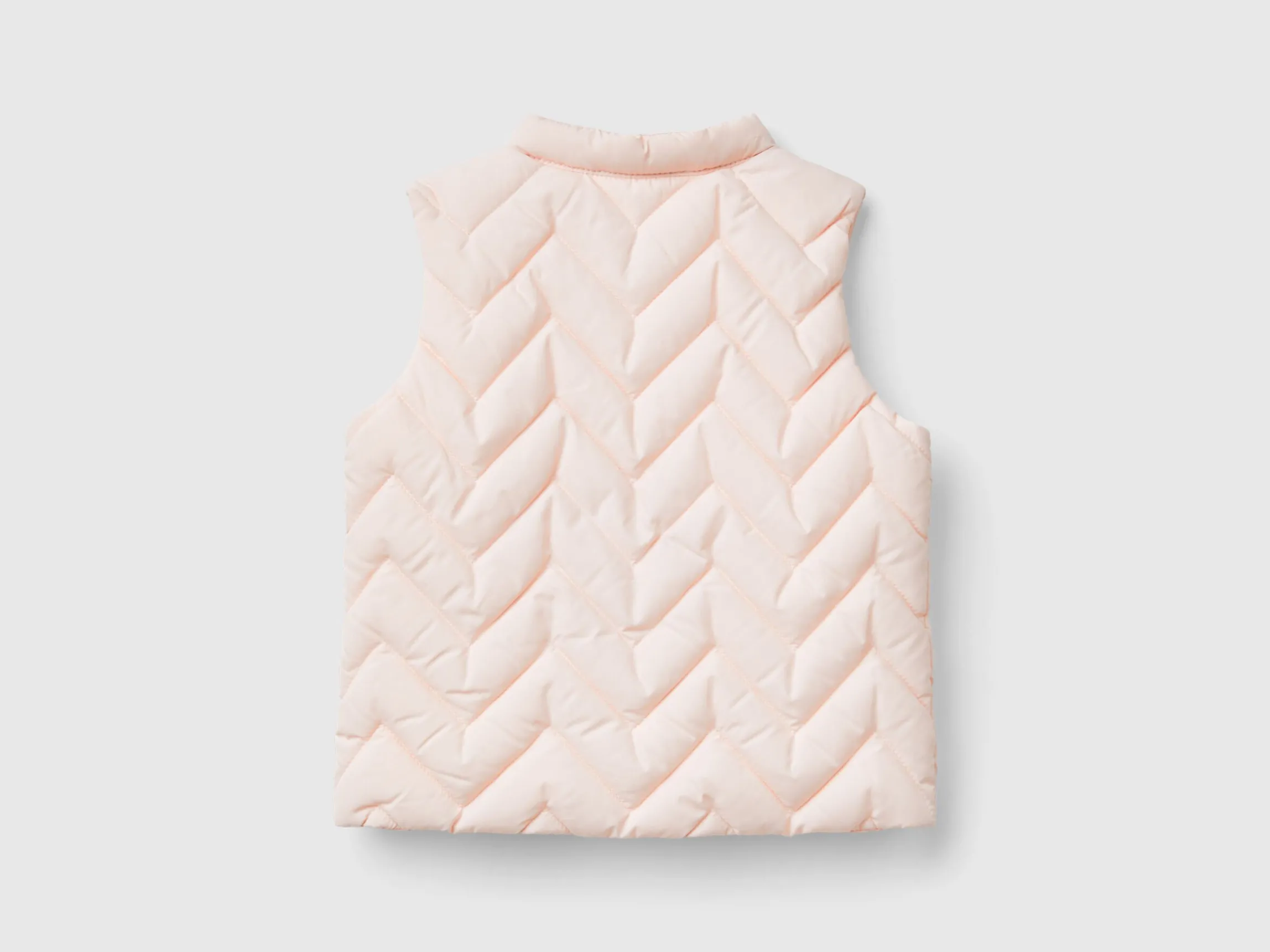 Padded vest in technical fabric