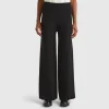 Palazzo trousers in viscose blend