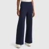 Palazzo trousers in viscose blend