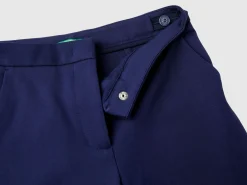 Palazzo trousers in viscose blend