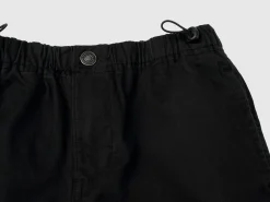 Parachute trousers in stretch cotton