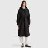 Parka in cotton and nylon "Rain Defender" blend
