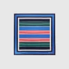 Patterned foulard in recycled fabric
