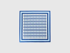 Patterned foulard in recycled fabric
