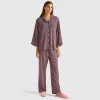 Patterned pyjamas in pure viscose