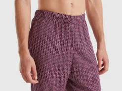 Patterned pyjamas in viscose