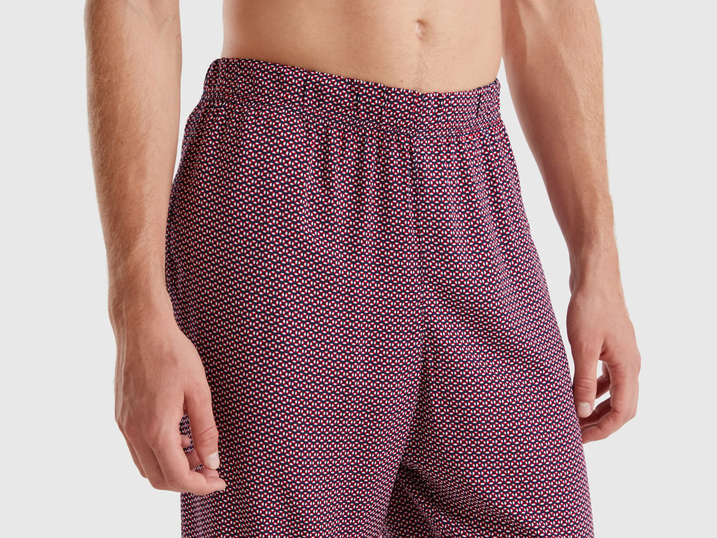 Patterned pyjamas in viscose