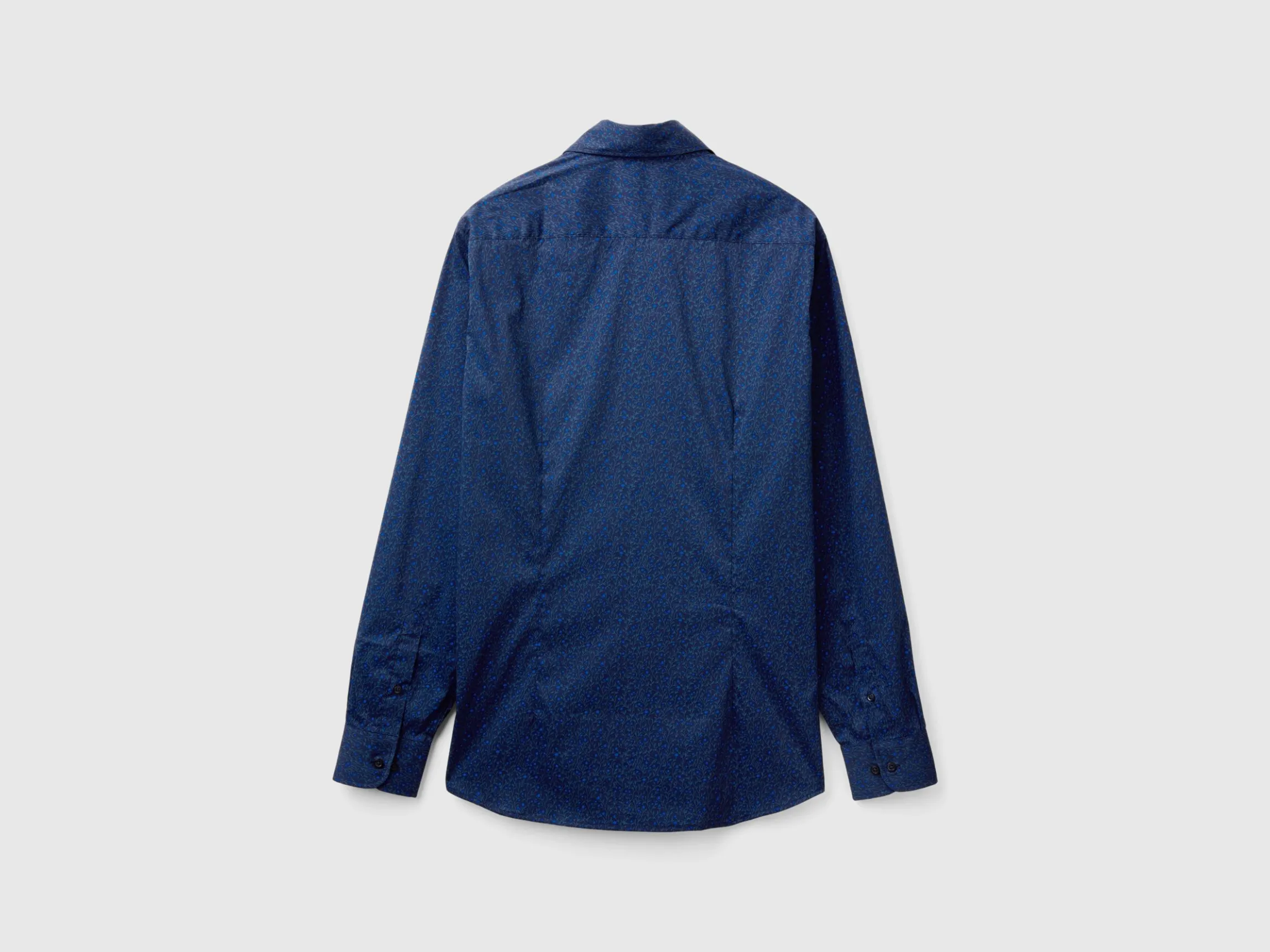 Patterned slim fit shirt