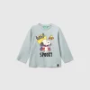 ©Peanuts t-shirt with print and embroidery