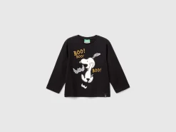©Peanuts t-shirt with print and embroidery