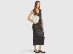 Pencil skirt with sequins