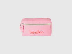 Pink beauty case in pure cotton