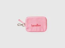Pink keychain and coin purse