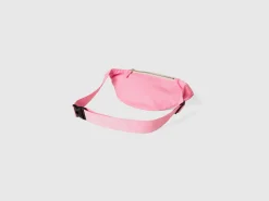 Pink pouch in pure cotton
