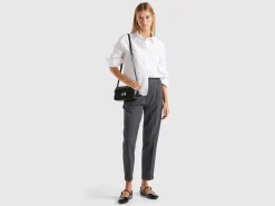 Pinstripe flannel trousers