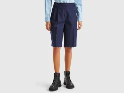 Pinstriped bermudas