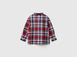Plaid shirt in 100% cotton
