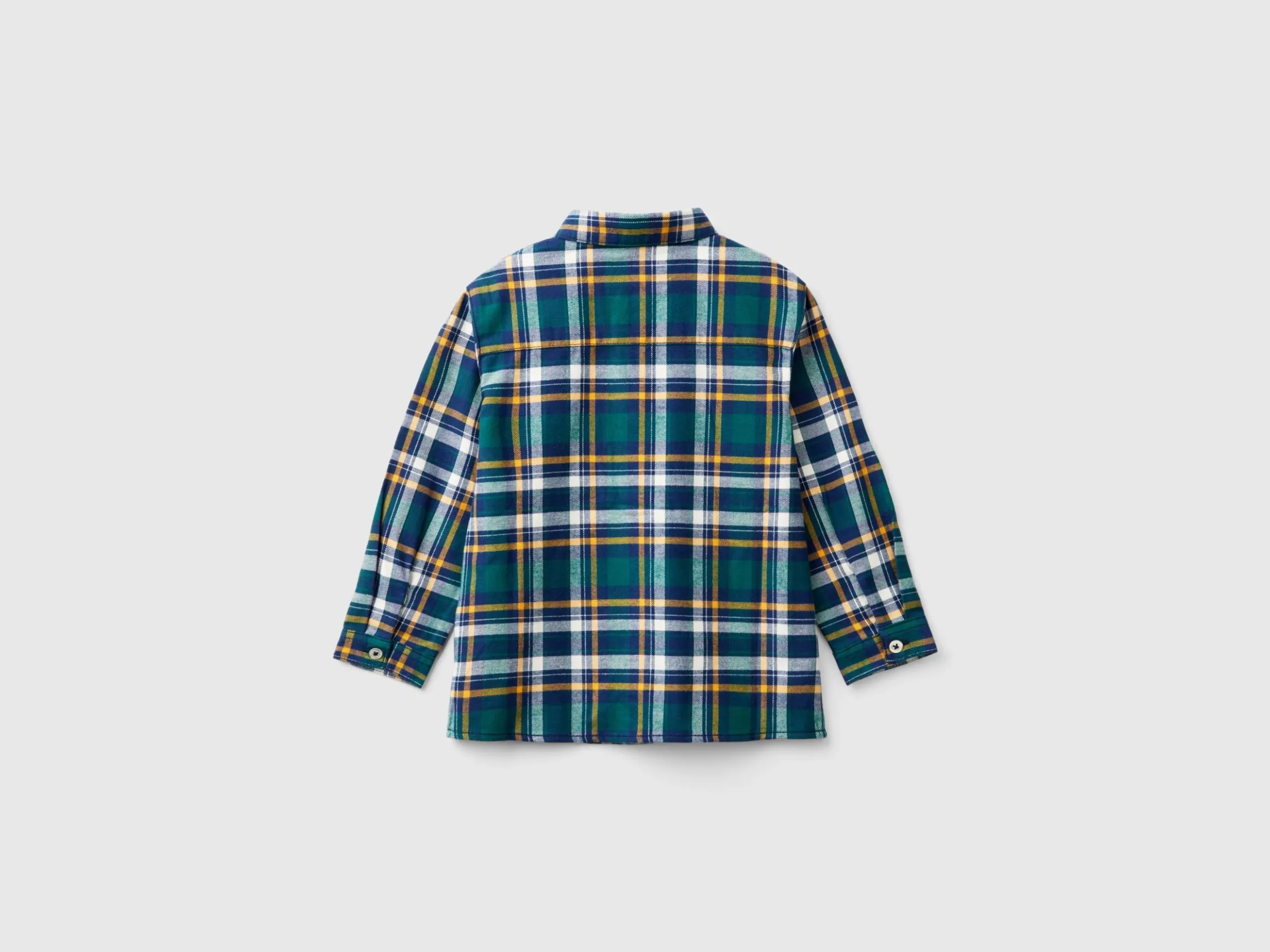 Plaid shirt in 100% cotton