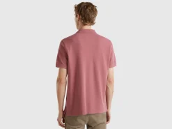 Plum regular fit polo