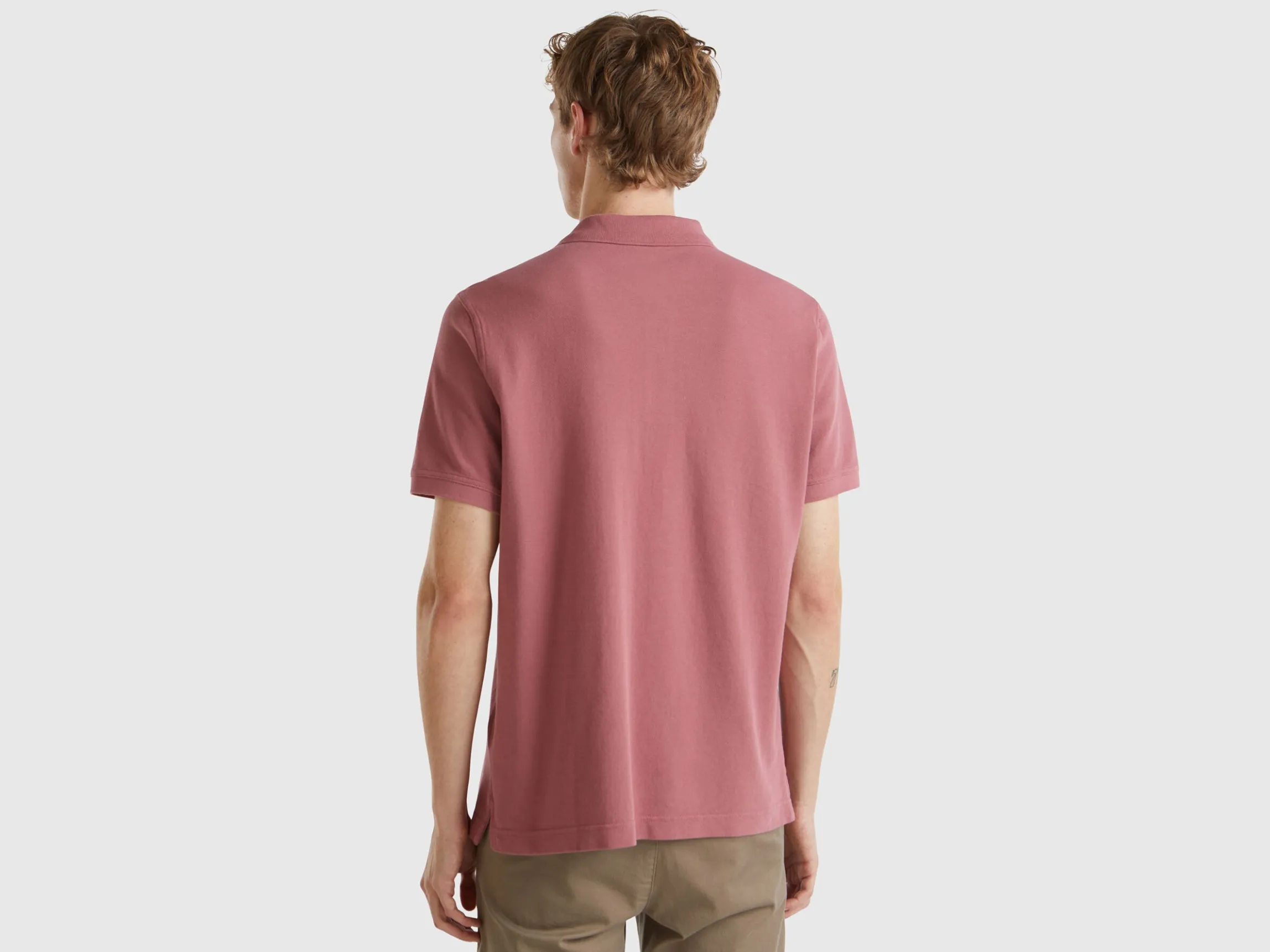 Plum regular fit polo