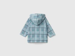 Prince of Wales jacquard sweatshirt