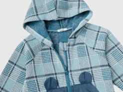Prince of Wales jacquard sweatshirt