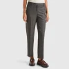 Prince of Wales regular fit trousers