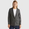 Prince of Wales unlined blazer