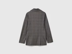 Prince of Wales unlined blazer
