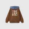 Printed hoodie