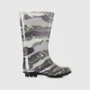 Printed rain boots