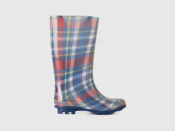 Printed rain boots