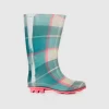 Printed rain boots