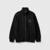 Pure cotton sweatshirt with zipper