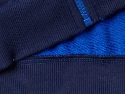 Pure cotton sweatshirt with zipper