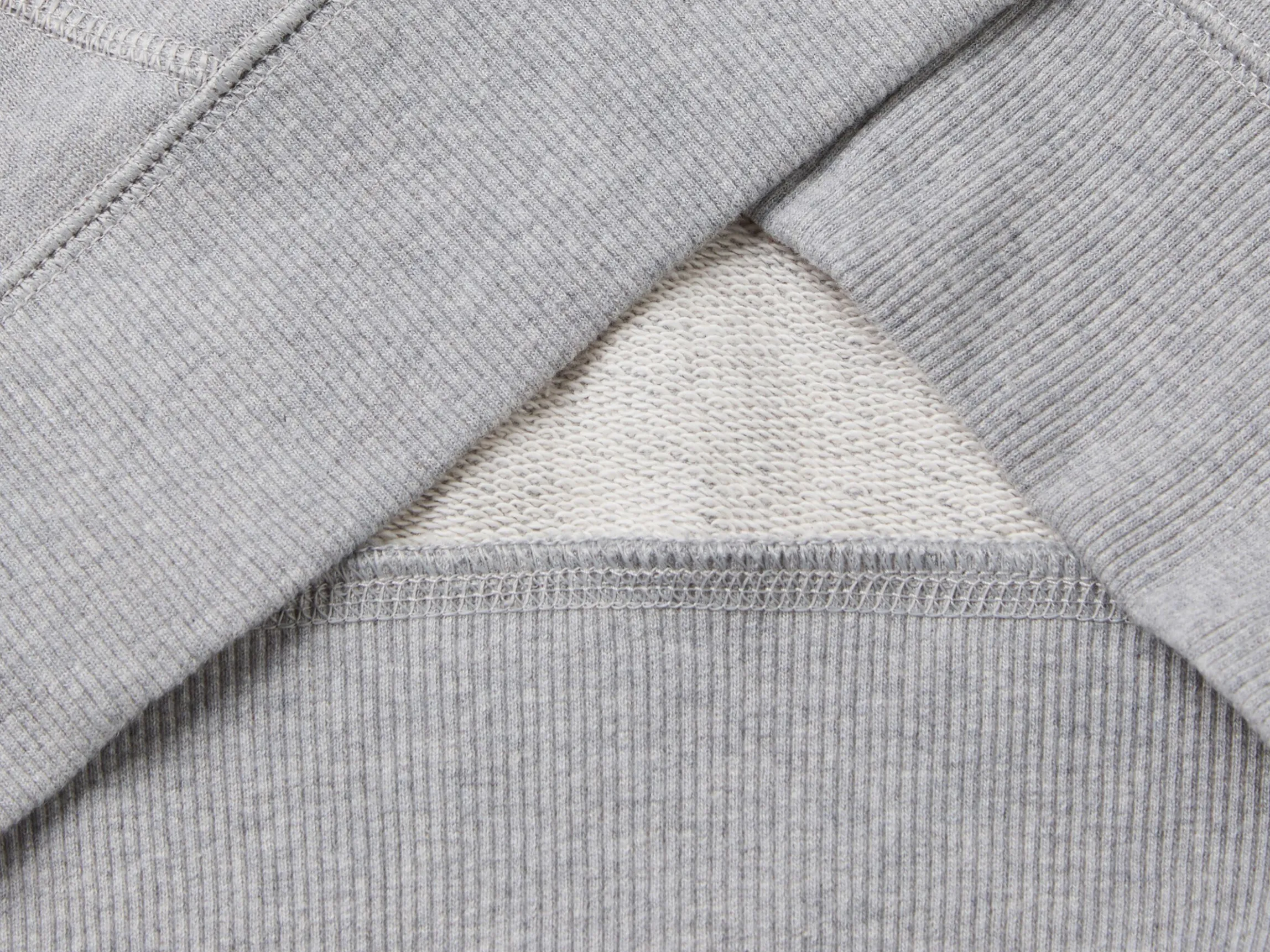 Pure cotton sweatshirt with zipper
