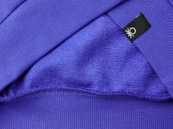 Purple Wednesday Addams collared sweatshirt