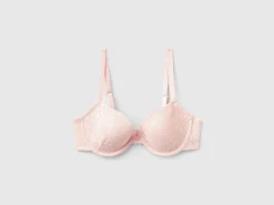 Push up bra in stretch lace