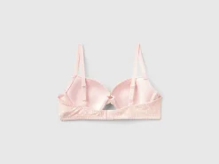 Push up bra in stretch lace