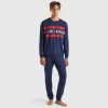 Pyjamas in long fiber cotton