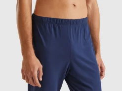 Pyjamas in long fiber cotton