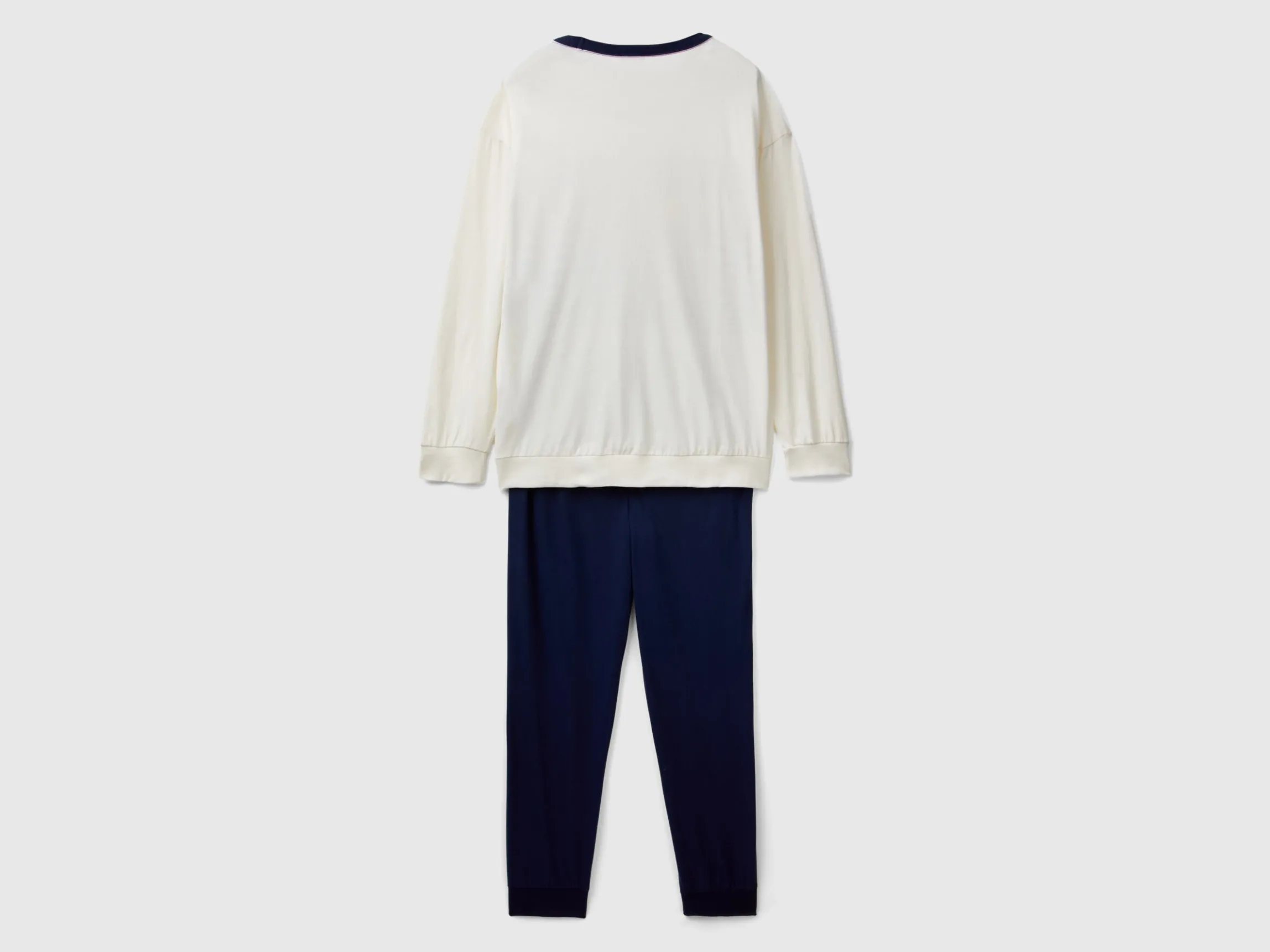 Pyjamas in long fiber cotton
