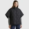 Quilted cape with lightweight padding