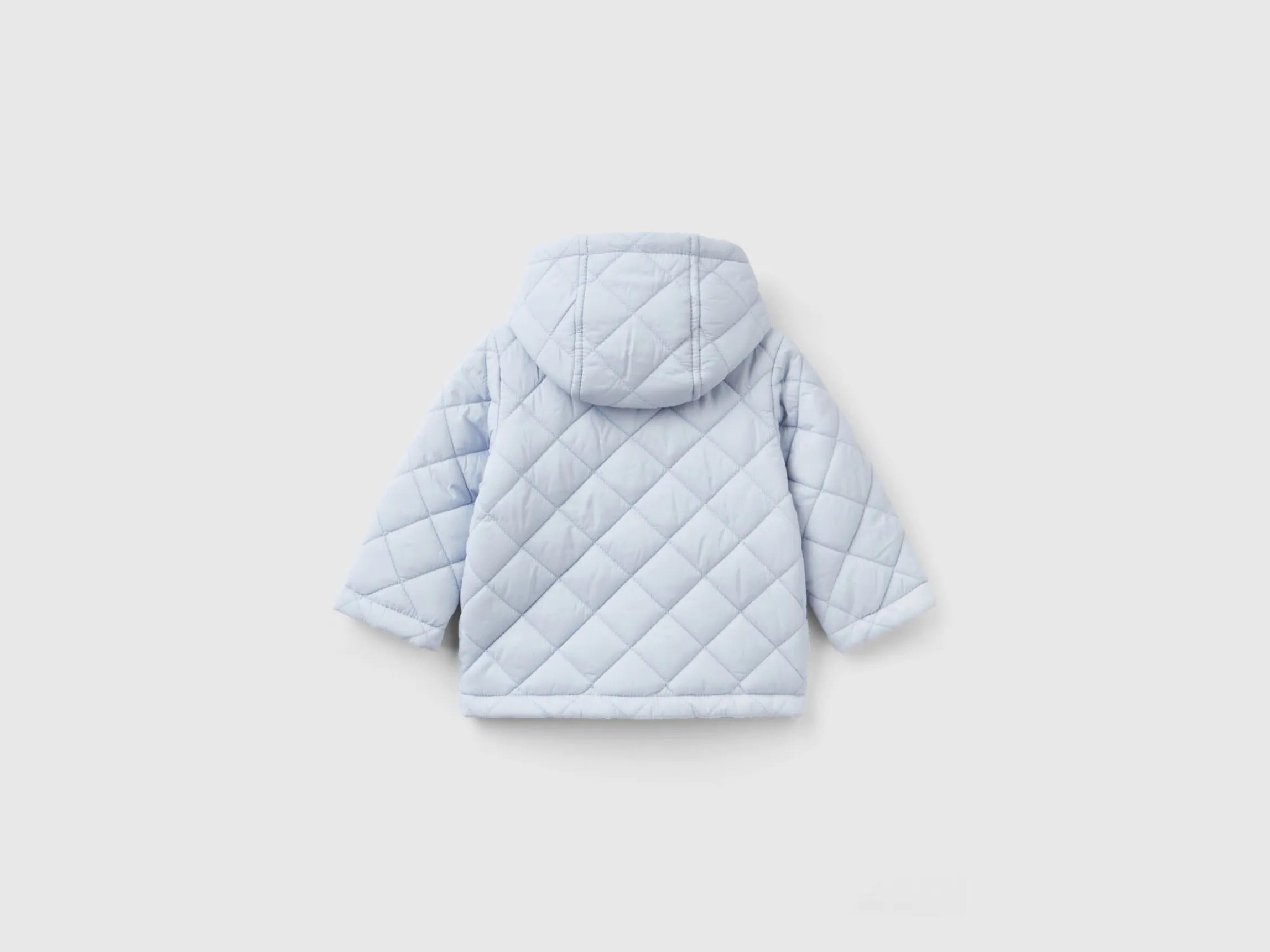 Quilted jacket with hood