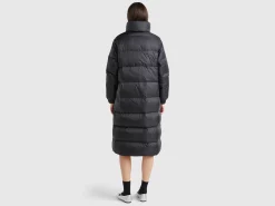 Real feather padded down jacket
