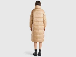 Real feather padded down jacket