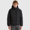 Real recycled down padded jacket