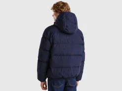 Real recycled down padded jacket