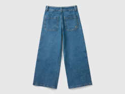 recycled cotton blend jeans